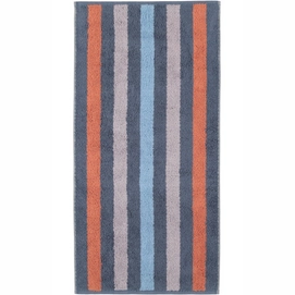 Handdoek Cawö Heritage Stripes Night Blue (3-delig)