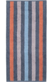 Douchelaken Cawö Heritage Stripes Night Blue (80 x 150 cm)