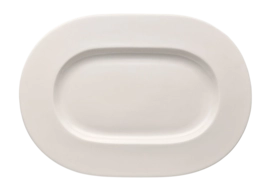 Piatto da portata in porcellana Rosenthal Brillance 34 x 24 cm, Bone China