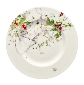 Bord Rosenthal Brillance Rim Fleurs Sauvages 19 cm