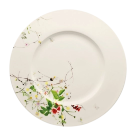 Serving Dish Rosenthal Brillance Rim Wild Flowers 33 cm