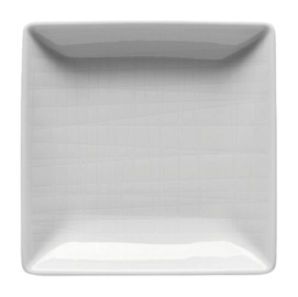 Saucer Rosenthal Mesh Square White 10 cm