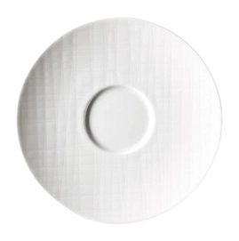 Coffee Saucer Rosenthal Mesh 4 Tall White 15.5 cm