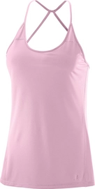 Tanktop Salomon Elevate Flow Pink Mist Damen