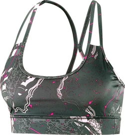 Sport BH Salomon Mantra Bra Urban Chic Darkest Spruce Pink Mist
