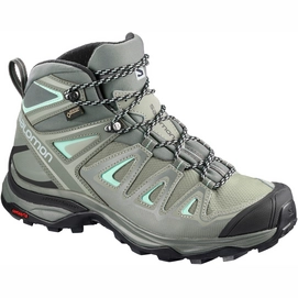 Wandelschoen Salomon Women X Ultra 3 Mid GTX Shadow Castor