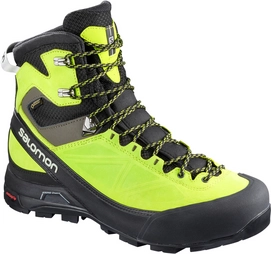 Wandelschoen Salomon Men X Alp Mtn GTX Black Lime