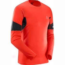Longsleeve Salomon Men Agile LS Fiery Red