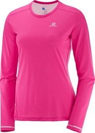 Longsleeve Salomon Agile LS Pink Yarrow Damen