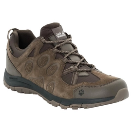 Wandelschoen Jack Wolfskin Men Rocksand Texapore Low Dark Wood