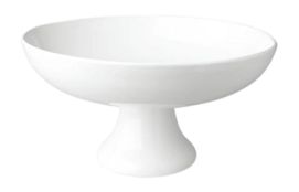 Plat et Saladier ASA Selection Grande sur Pied Blanc 14 cm