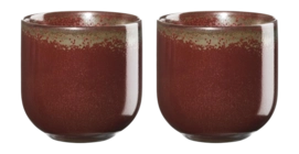Mug Set ASA Selection Coppa Rusty Red 200 ml (Set of 2)