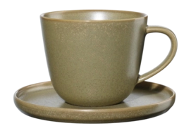 Kaffeebecher ASA Selection Coppa mit Untertasse Miso 250 ml