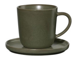 Espressokop ASA Selection Coppa met Schotel Nori 80 ml