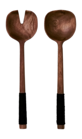 Salad Servers ASA Selection Wood Acacia Nylon Handle 31 cm