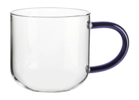 Mug ASA Selection Coppa with Blue Handle 400 ml