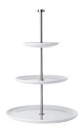 Etagère ASA Selection Grande 3-Laags White h 47 cm