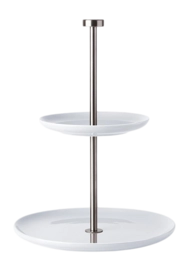 Etagère ASA Selection Grande 2-Laags White 25 cm
