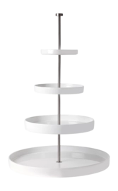 Etagère ASA Selection Grande 4-Laags White h 61 cm