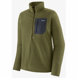 Trui Patagonia Men R1 Air Zip Neck Palo Green