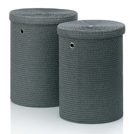 Wasmand Kela 42 cm Grijs