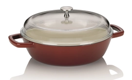Braadpan Kela Calido Rood 2,8L
