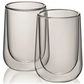 Latte Macchiato Glass Kela Fontana Transparent 250ml (Set of 2)