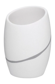 Badkamerbeker Kela Talus Wit