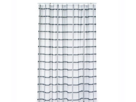 Duschvorhang Kela Laneta 180 Grey