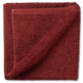 Handdoek Kela Ladessa Rust Red (50 x 100 cm)