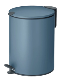 Prullenbak Kela Mata Pedaal 3L Blauw
