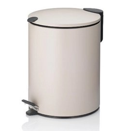 Mülleimer Kela Mats mit Pedal Beige 5 Liter