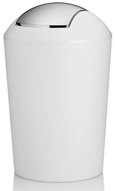 Prullenbak Kela Marta Swing 25L White