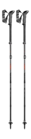 Wandelstok Leki Makalu FX Carbon AS Light-Anthracite/Bright-Red/Black - 110 / 130 cm