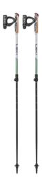 Bâtons de Marche Nordique Leki Spin Shark SL White/Smoke-Green/Dark-Anthracite - 100 / 130 cm