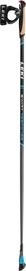 Nordic Walking Pole Leki Smart Response Anthracite Black White Blue (125 cm)