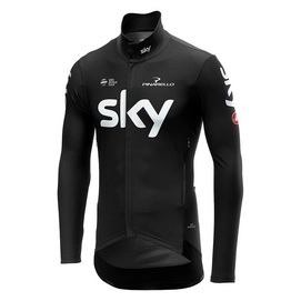 Fietsshirt Castelli Men Team Sky Perfetto Long Sleeve Black