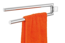 Handdoekenrek Nomad Metaal Chroom 2-Armig Tiger