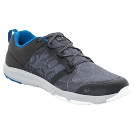 Trailrunningschoen Jack Wolfskin Men Gravity Flex Shield Low Electric Blue