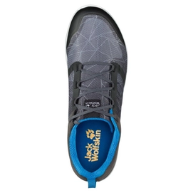 Trailrunningschoen Jack Wolfskin Men Gravity Flex Shield Low Electric Blue