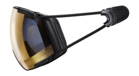 Ski Goggles Casco Unisex FX-80 Magnet Link Vautron+ Black (Large)