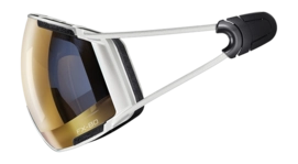 Ski Goggles Casco Unisex FX-80 Magnet Link Vautron+ White (Large)