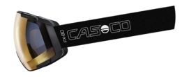 Ski Goggles Casco Unisex FX-80 Strap Vautron+ Black (Medium)