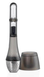 Theezeef AdHoc Santea Staand Met Zandloper Lichtzwart 21,5 cm
