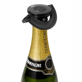 Champagnestop AdHoc Gusto Zwart 8,2 cm