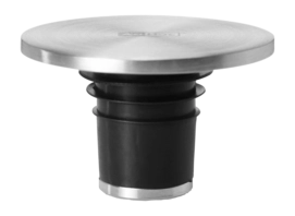 Champagne Stop AdHoc Gusto Stainless steel Silver