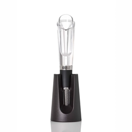 Wine Pourer and Stopper AdHoc Aerovin Stainless Steel Black