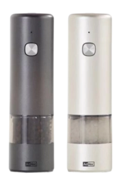 Moulin Sel et Poivre AdHoc i.Mill Electric Dark & Light Grey (Ensemble de 2)