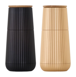 Moulin Sel et Poivre AdHoc Scape Black (Ensemble de 2)