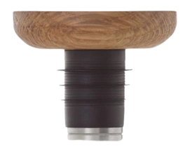 Flessenstop Adhoc CasQ Bruin